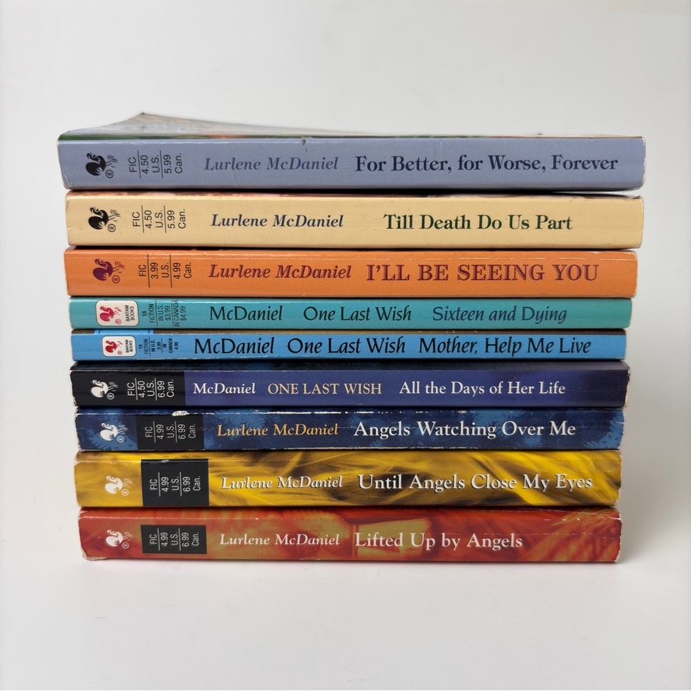 Lurlene McDaniel Books Set of 9